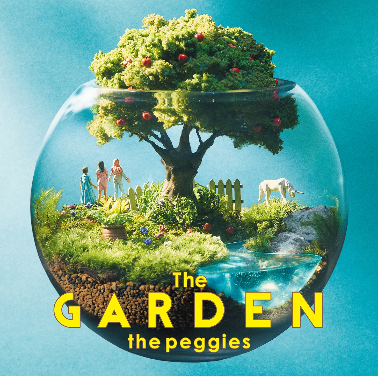 the peggies「The GARDEN」通常盤ジャケット