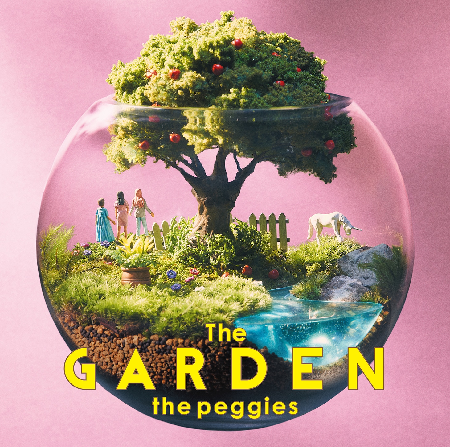 the peggies「The GARDEN」初回限定盤ジャケット