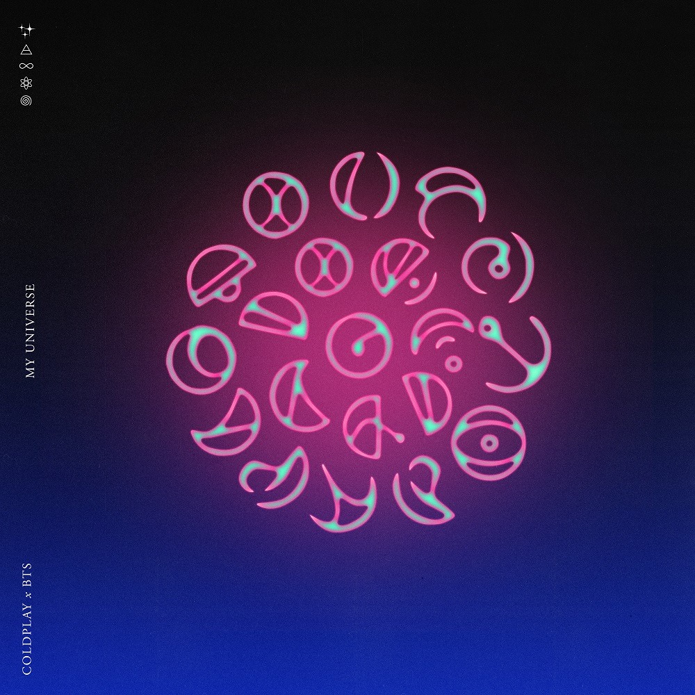Coldplay X BTS「My Universe」ジャケット
