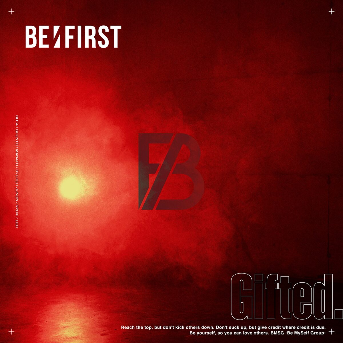 BE:FIRST「Gifted.」初回限定盤ジャケット [画像・動画ギャラリー 2/6 