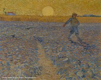 フィンセント・ファン・ゴッホ「夜のプロヴァンスの田舎道」