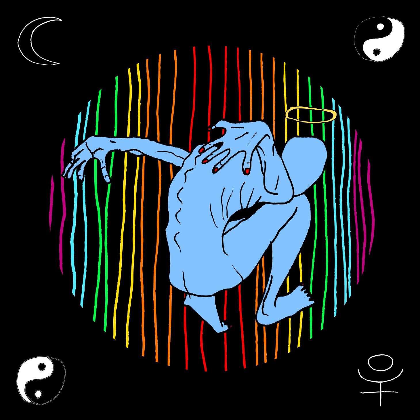 Die, No Ties, Fly「THE FLY」配信ジャケット