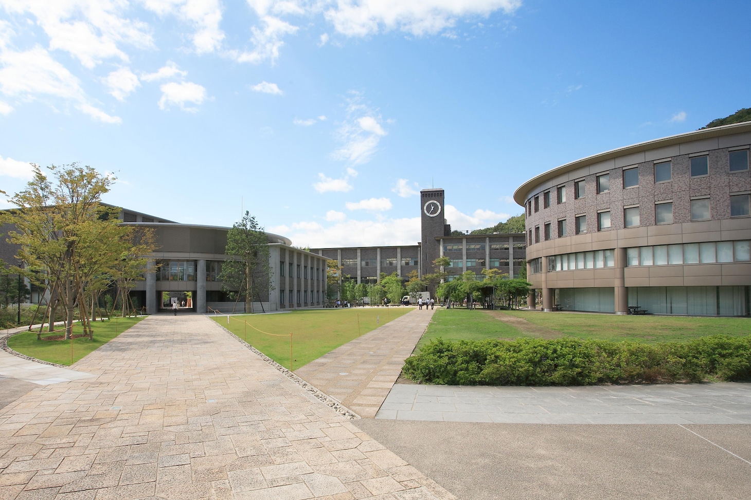 立命館大学の衣笠キャンパス。
