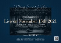 「Nothing's Carved In Stone Special Acoustic Live "Live on November 15th 2021"」告知用画像