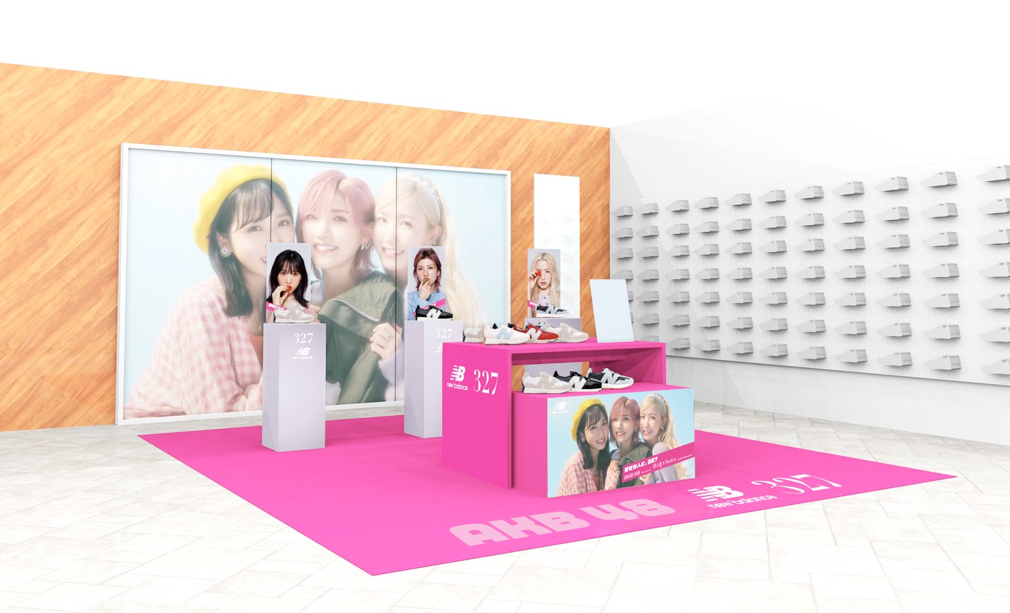 ABC-MART GRAND STAGE 銀座2階 特設ポップアップイメージ