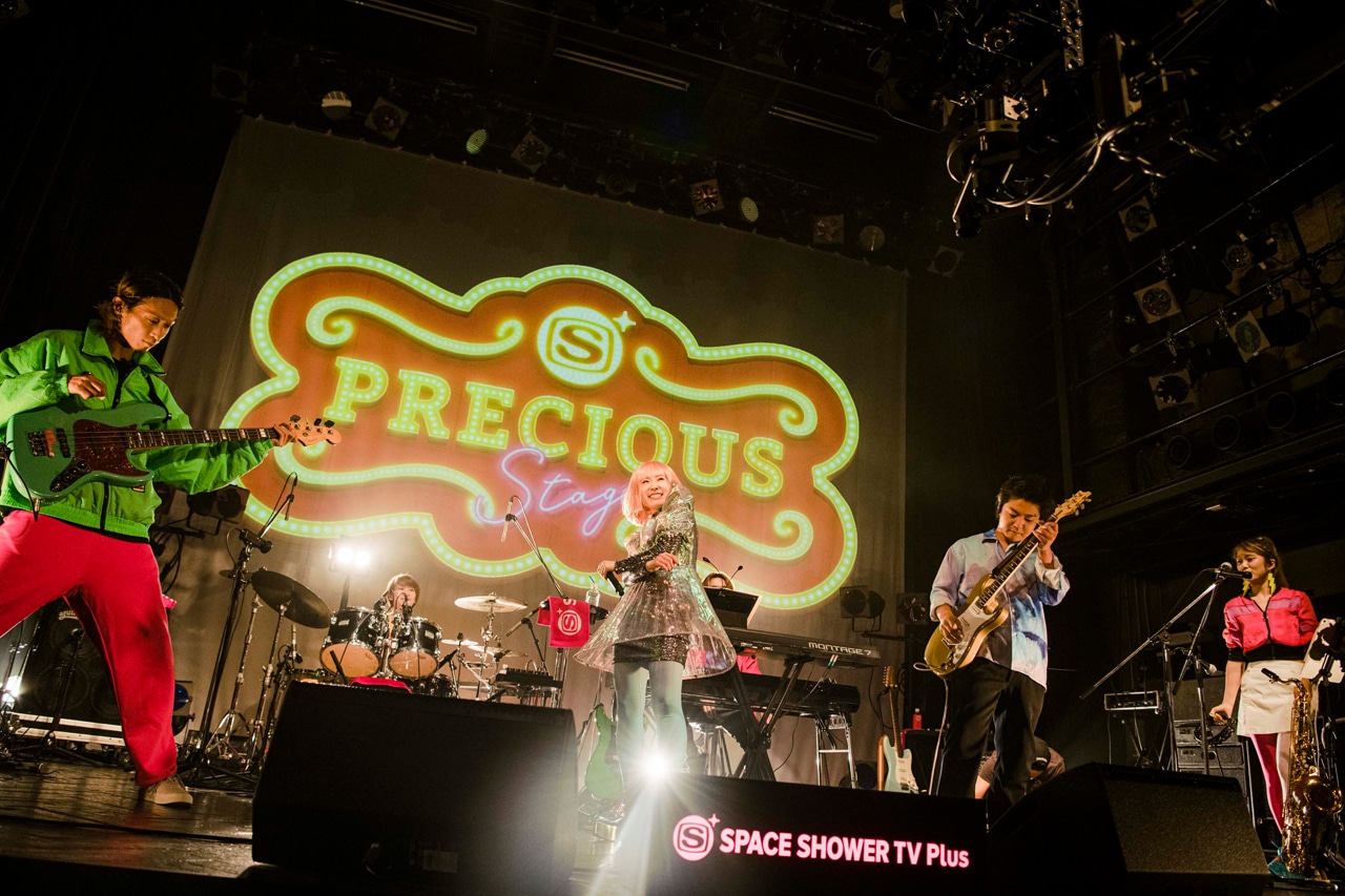 「スペシャプラス！precious STAGE ～降幡 愛～」収録中の様子。