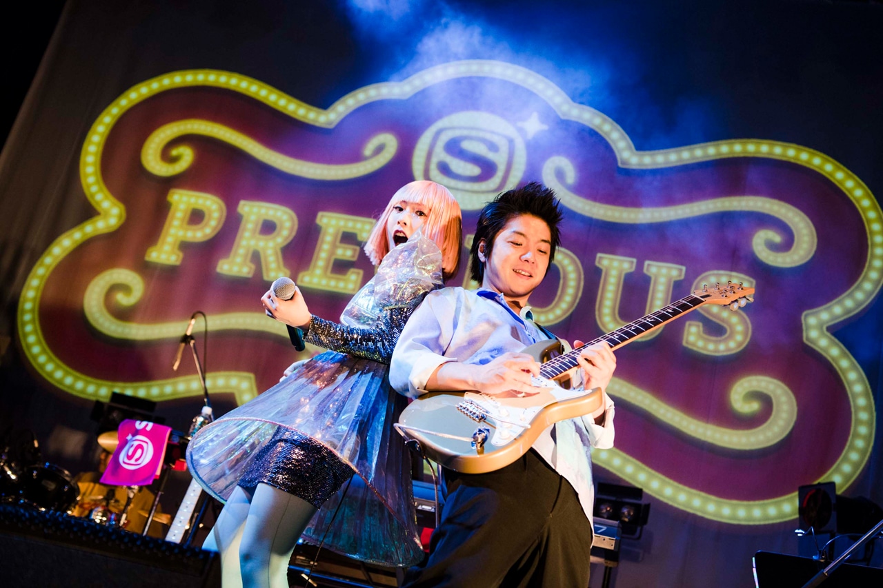 「スペシャプラス！precious STAGE ～降幡 愛～」収録中の様子。