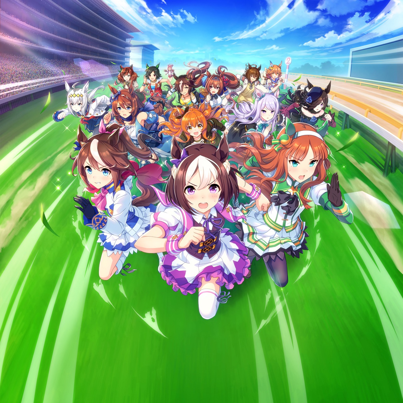 「ウマ娘」メインビジュアル