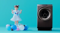 東芝製ドラム式洗濯乾燥機「ZABOON」テレビCM「ザブーンのうた」編より。