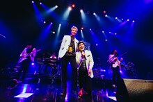 大森はじめと谷中敦。（撮影：勝永裕介）