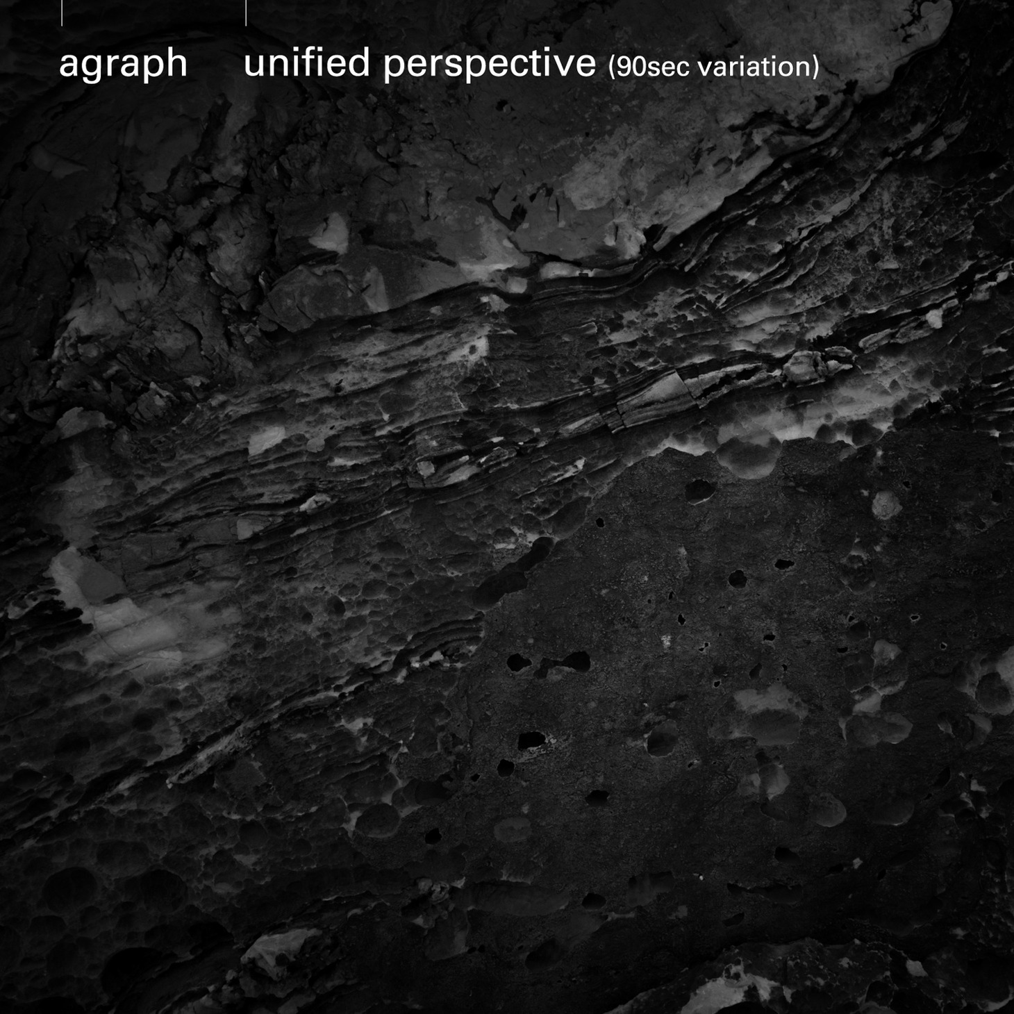 agraph feat. ANI（スチャダラパー）「unified perspective（90sec variation）」配信ジャケット