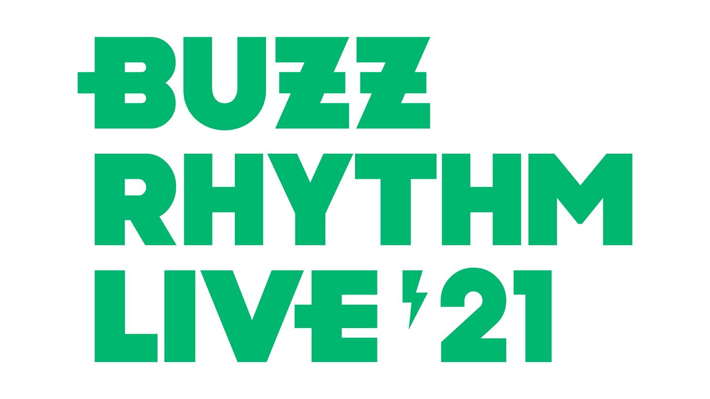 「バズリズム LIVE 2021」ロゴ