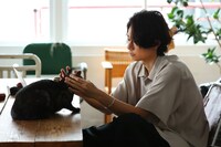 ラテと川上洋平。