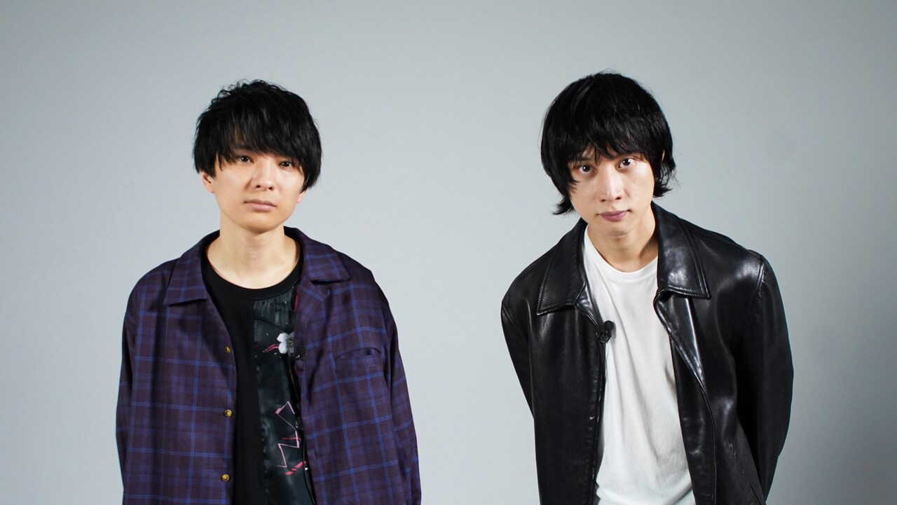 左から斎藤宏介（UNISON SQUARE GARDEN、XIIX）、牧達弥（go!go!vanillas）。