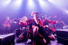 「miscast 2YEARS ANNIVERSARY -BAND SET ONEMAN-」の様子。