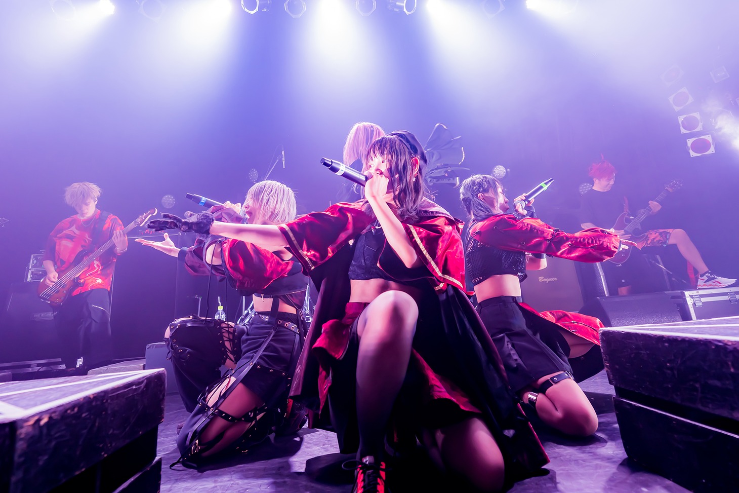 「miscast 2YEARS ANNIVERSARY -BAND SET ONEMAN-」の様子。
