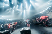 「miscast 2YEARS ANNIVERSARY -BAND SET ONEMAN-」の様子。