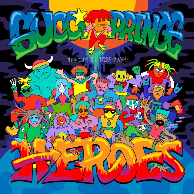 Gucci Prince「HEROES」配信ジャケット