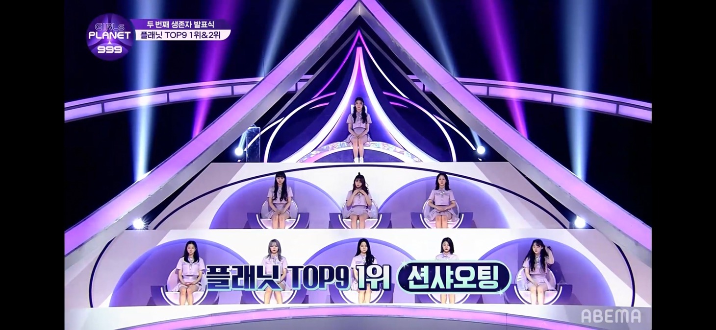 PLANET TOP 9 (c)ABEMA