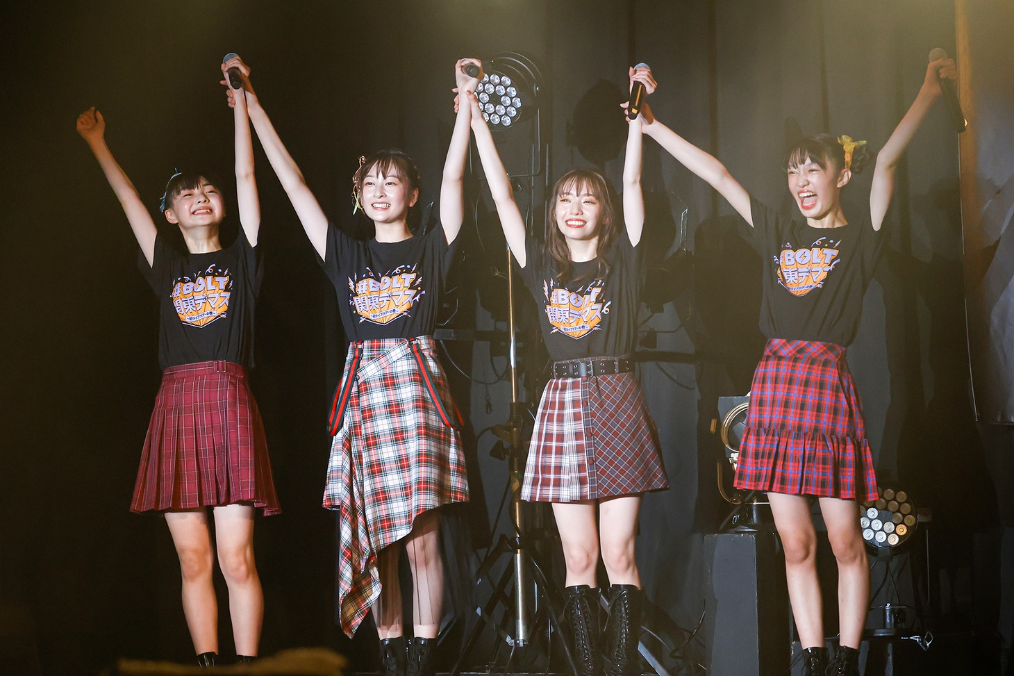 BOLT「#BOLT関東デマス ～初ライブツアーの巻～」第2部の様子。（撮影：笹森健一）