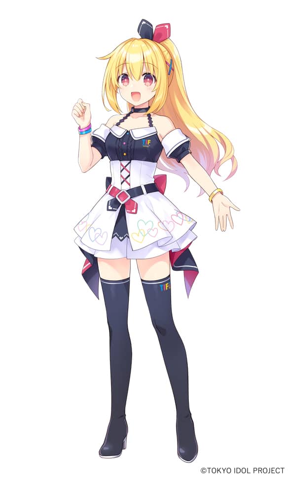 みなさん こんティア Tif 公式バーチャルアイドル 青海ティア誕生 音楽ナタリー