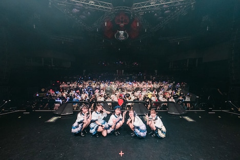 花いろは from ワンダーウィード「満開宣言」の様子。