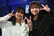 ukkaの新メンバーに選ばれたリナとルリ。