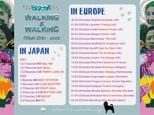 tricot「WALKING × WALKING TOUR 2021-2022」