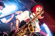 岡村トモ子（Sax）（Photo by Masayo）