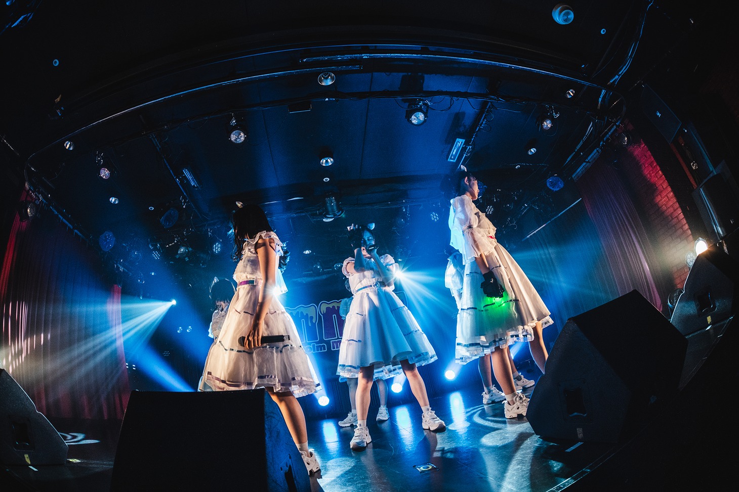 Devil ANTHEM.によるライブの様子。