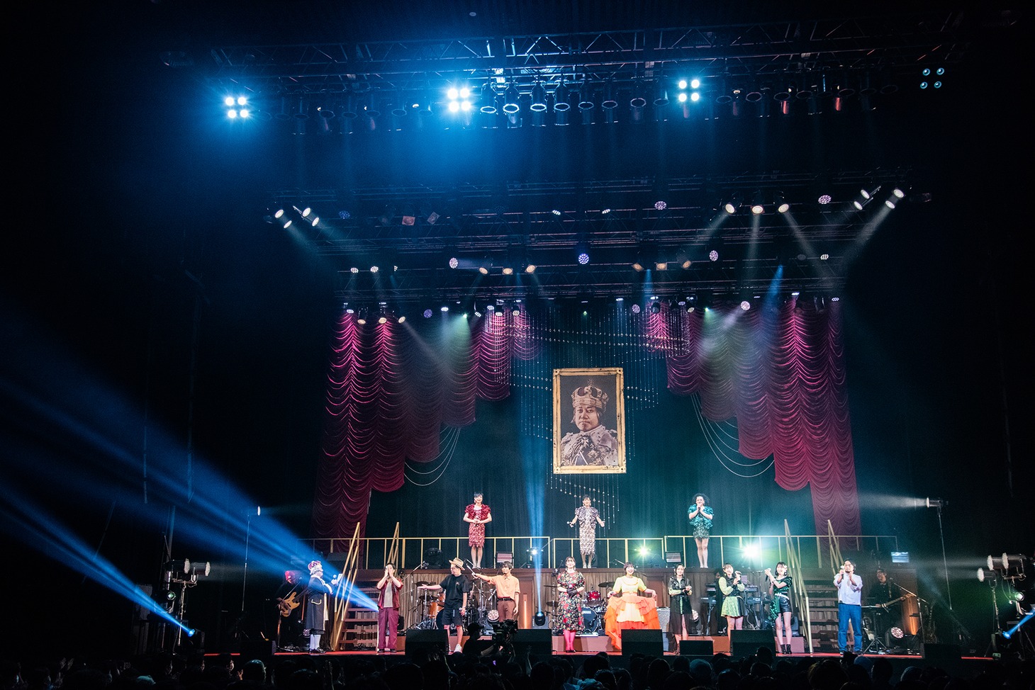 「YANO MUSIC FESTIVAL 2021 ～ヤノフェス 歌う王国～」の様子。