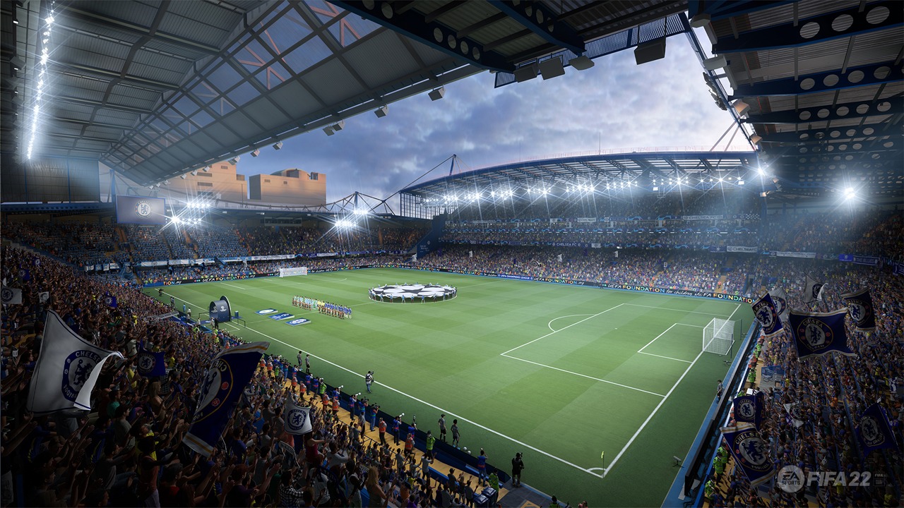ゲーム「FIFA 22」より。