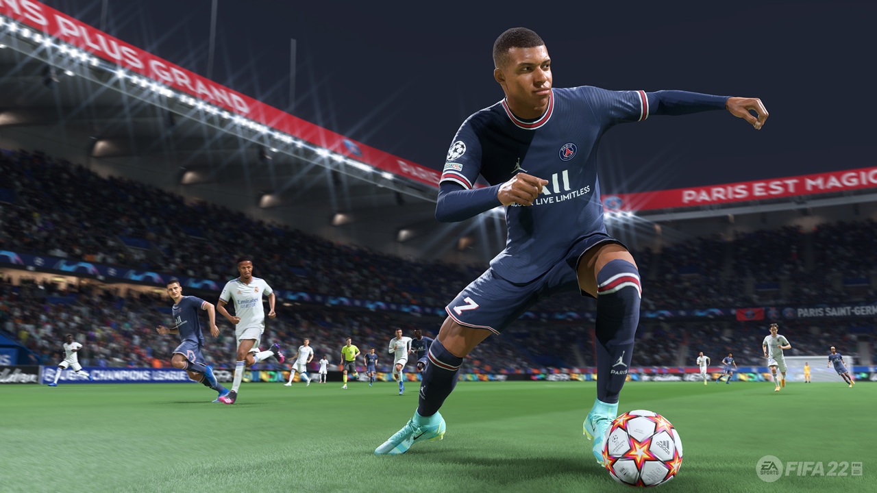 ゲーム「FIFA 22」より。