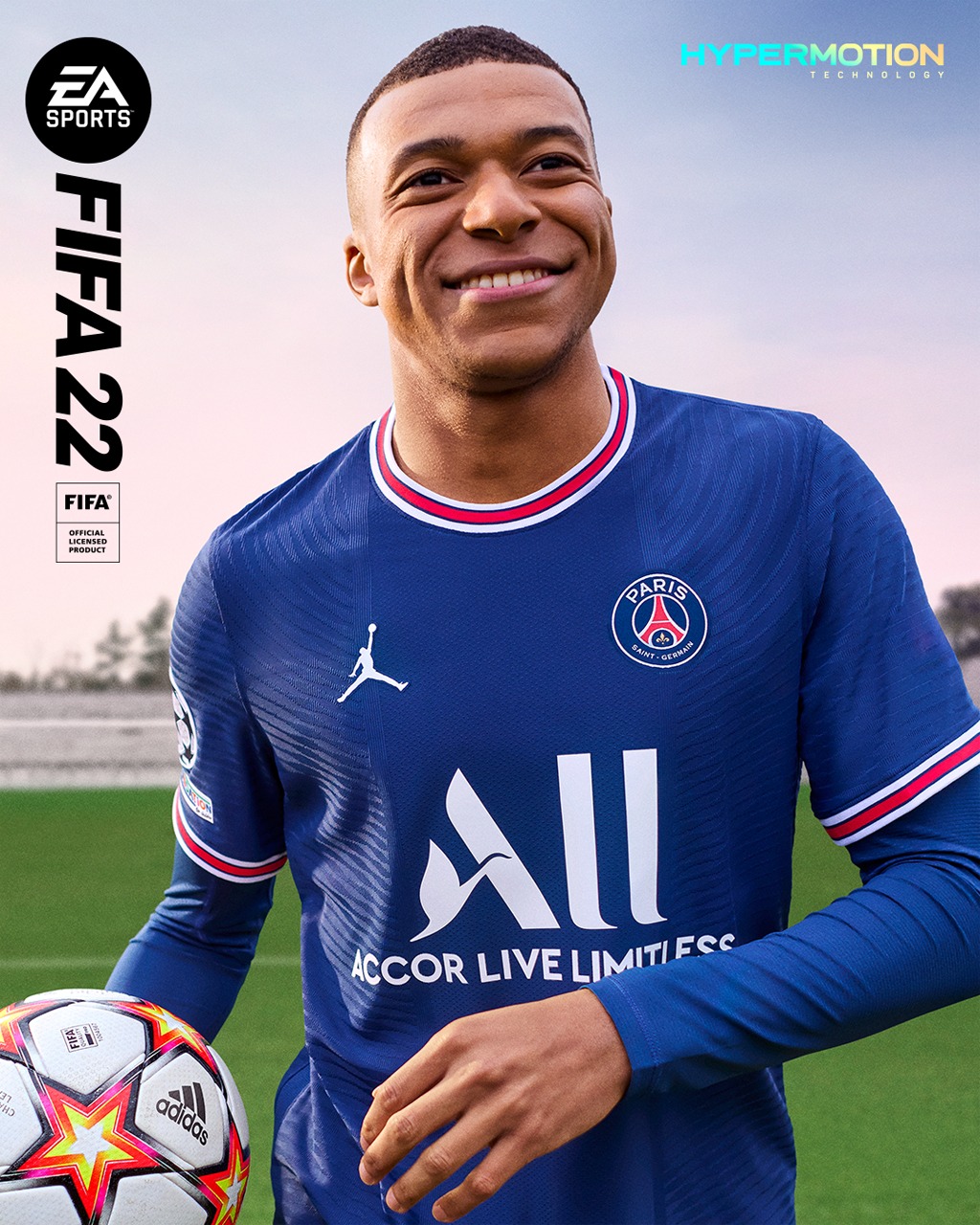 ゲーム「FIFA 22」キービジュアル