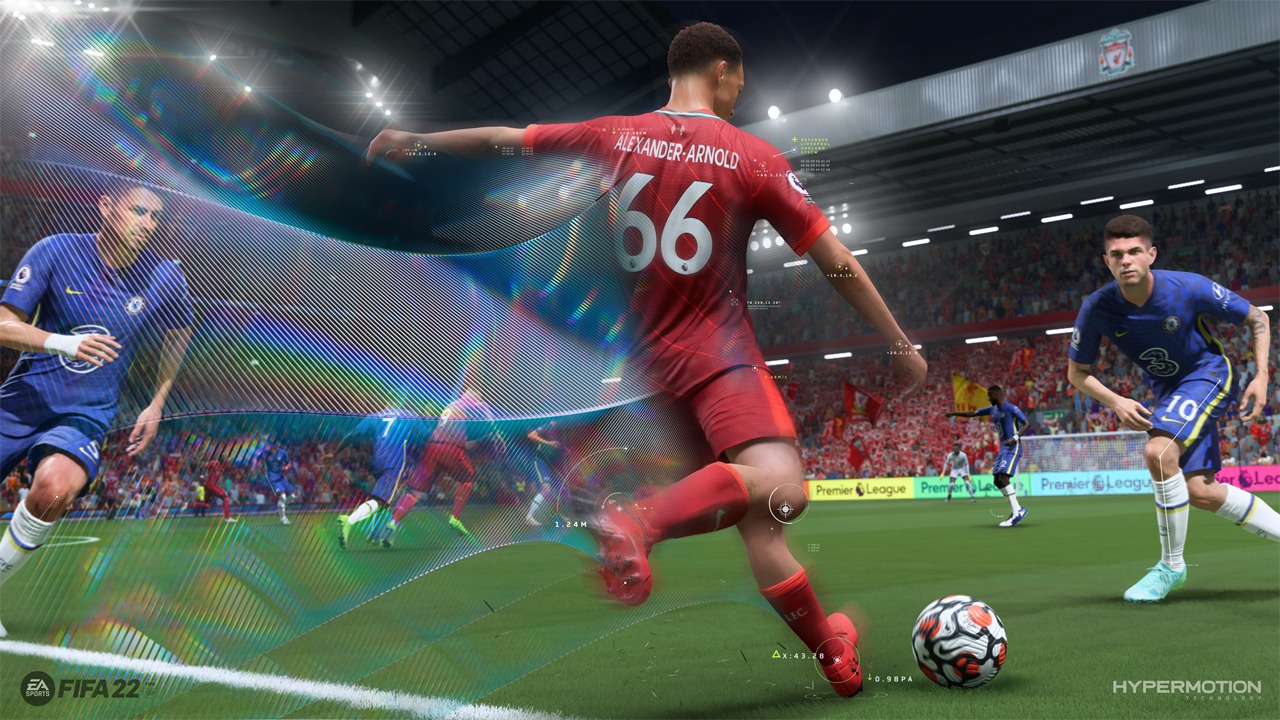 ゲーム「FIFA 22」より。