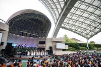 私立恵比寿中学「エビ中 秋声と螻蛄と音楽の輝き 題して『ちゅうおん』2021」の様子。