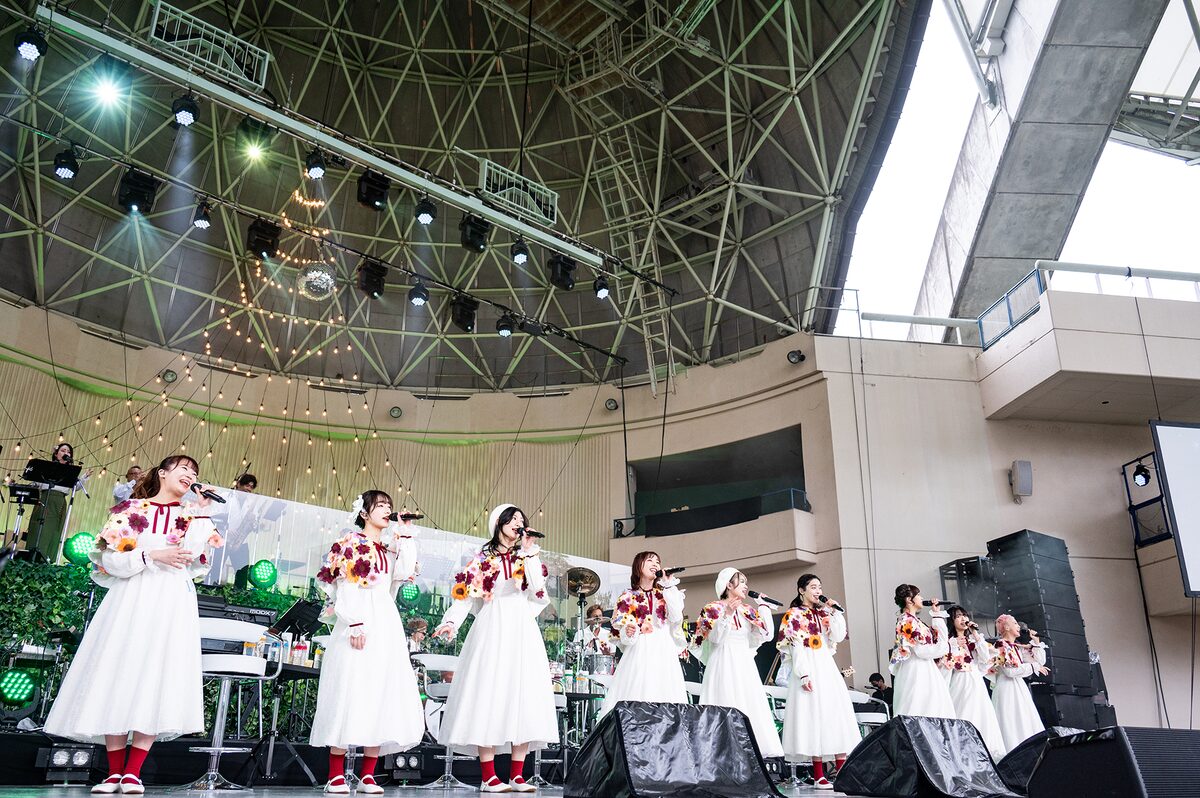 エビ中 9名全員の初ステージ ちゅうおん でそれぞれの個性をアピール ライブレポート 写真90枚 音楽ナタリー