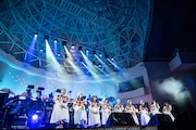 私立恵比寿中学「エビ中 秋声と螻蛄と音楽の輝き 題して『ちゅうおん』2021」の様子。