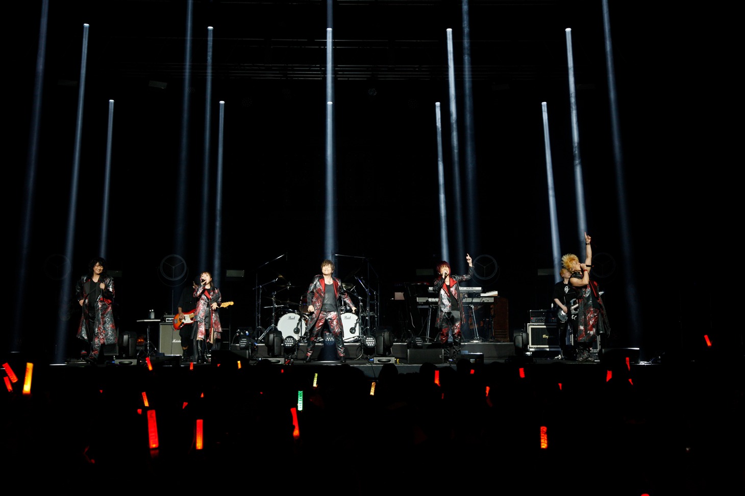 JAM Project「GET OVER -JAM PROJECT THE LIVE-」の様子。