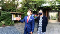 左から木下レオン、満島真之介。 (c)フジテレビ