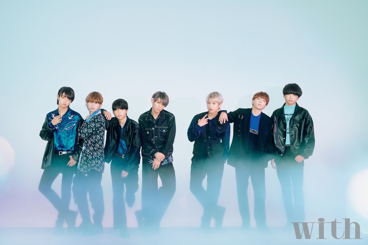 「with」11月号よりBE:FIRST。