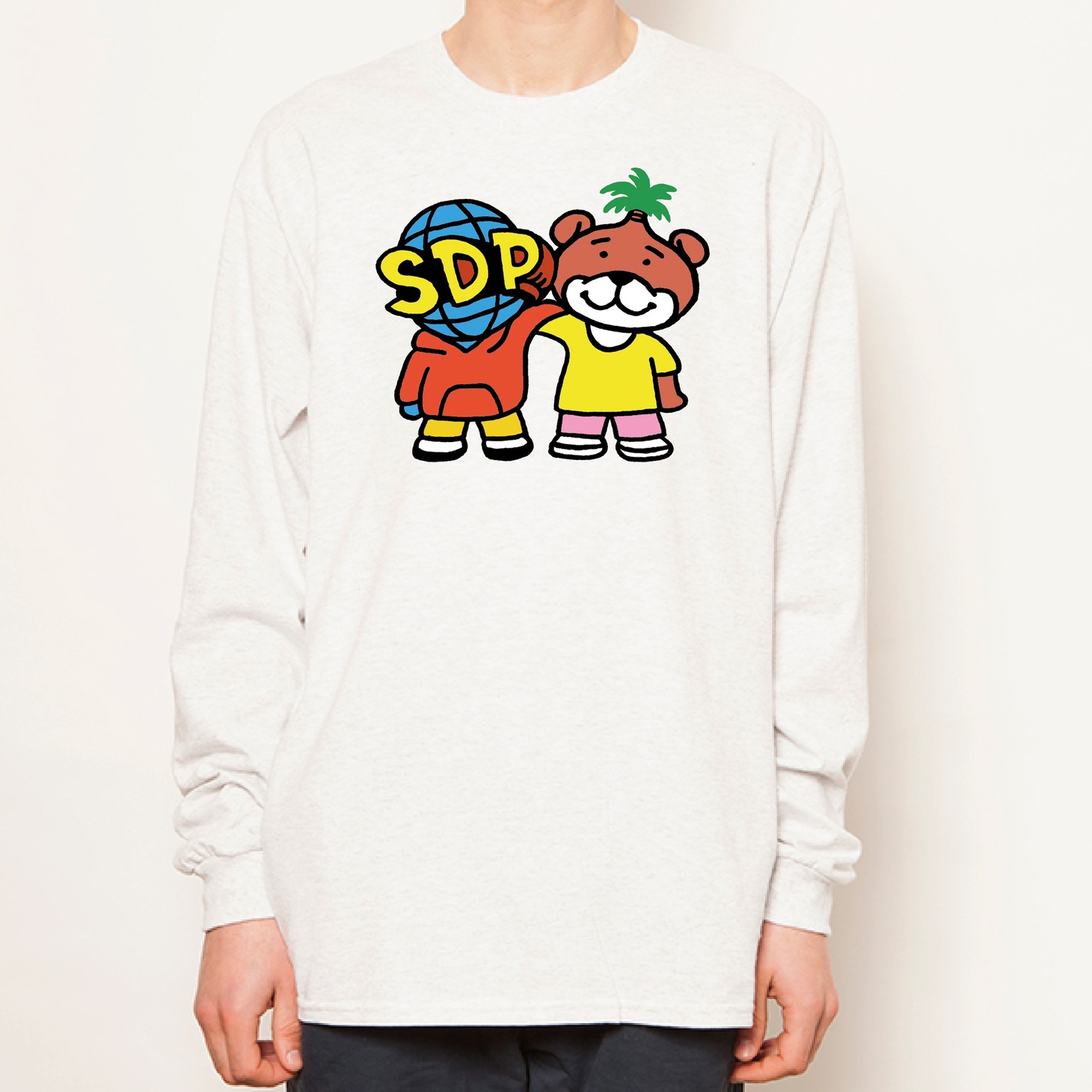 スチャとネバヤン コラボTシャツ 長袖
