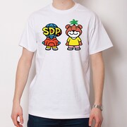 スチャとネバヤン コラボTシャツ 半袖 フロント