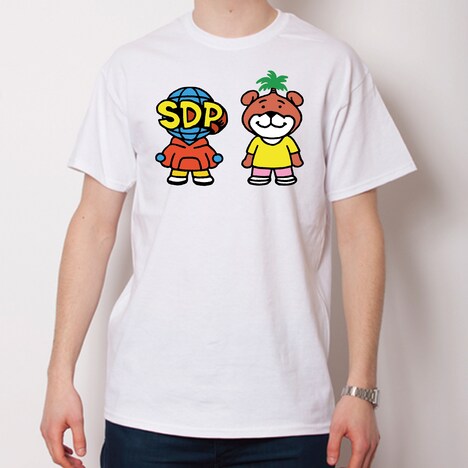 スチャとネバヤン コラボTシャツ 半袖 フロント