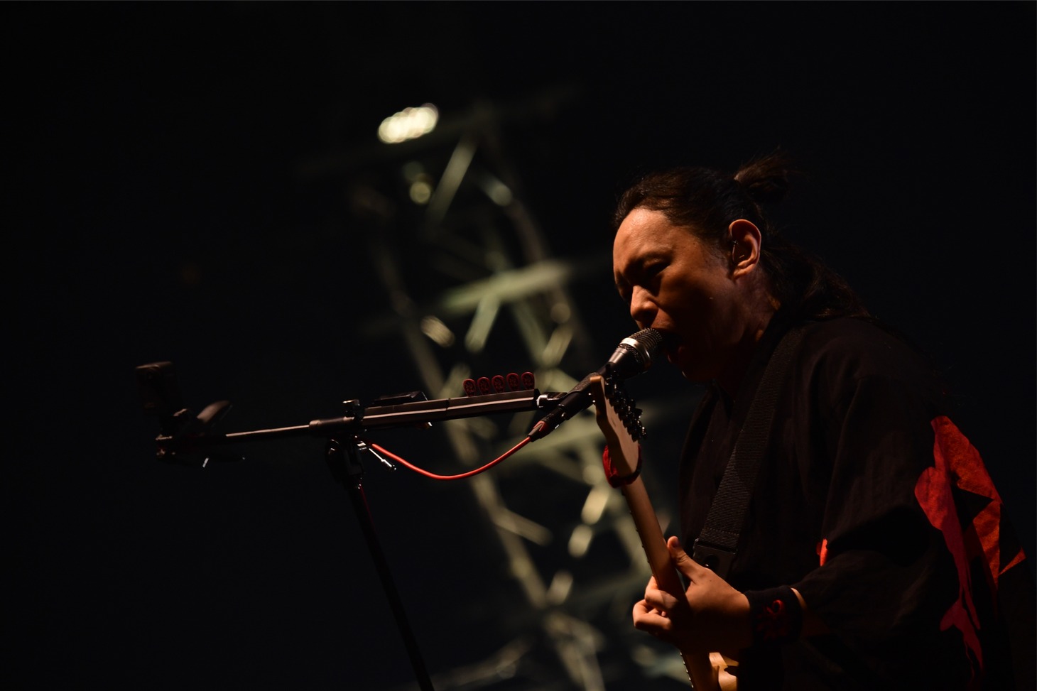 大澤敦史（Vo, G / 打首獄門同好会） (c)テレビ朝日ドリームフェスティバル2021 / 写真：岸田哲平