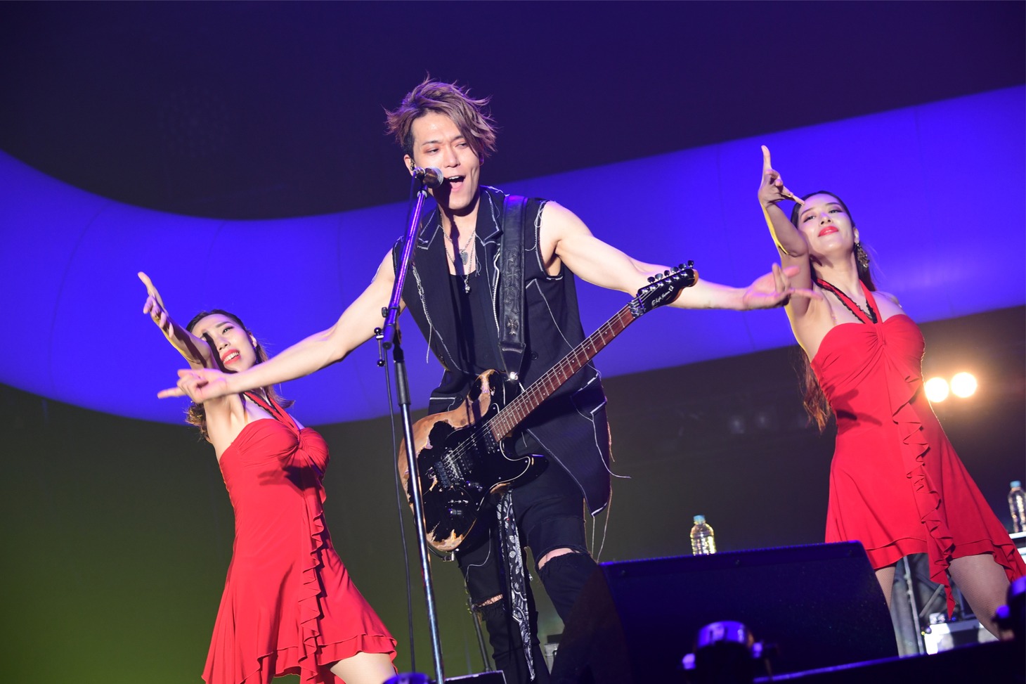 SHINPEI（BREAKERZ） (c)テレビ朝日ドリームフェスティバル2021（撮影：岸田哲平）