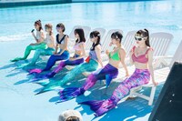 #ババババンビ「キスしてほしい」ミュージックビデオ撮影時の様子。