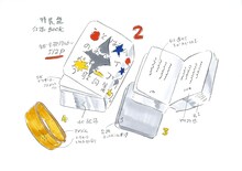 クリープハイプ「夜にしがみついて、朝で溶かして」特装盤仕様イラスト