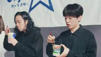 「カップスターCM『そば・うどん』編」のワンシーン。