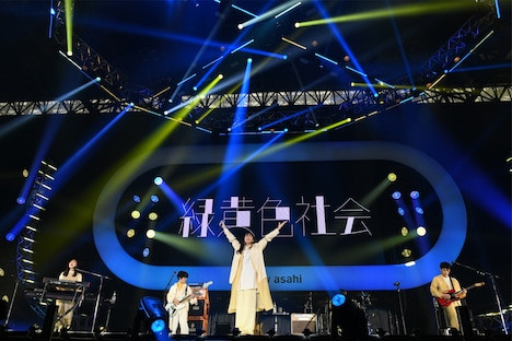 緑黄色社会（撮影：岸田哲平）